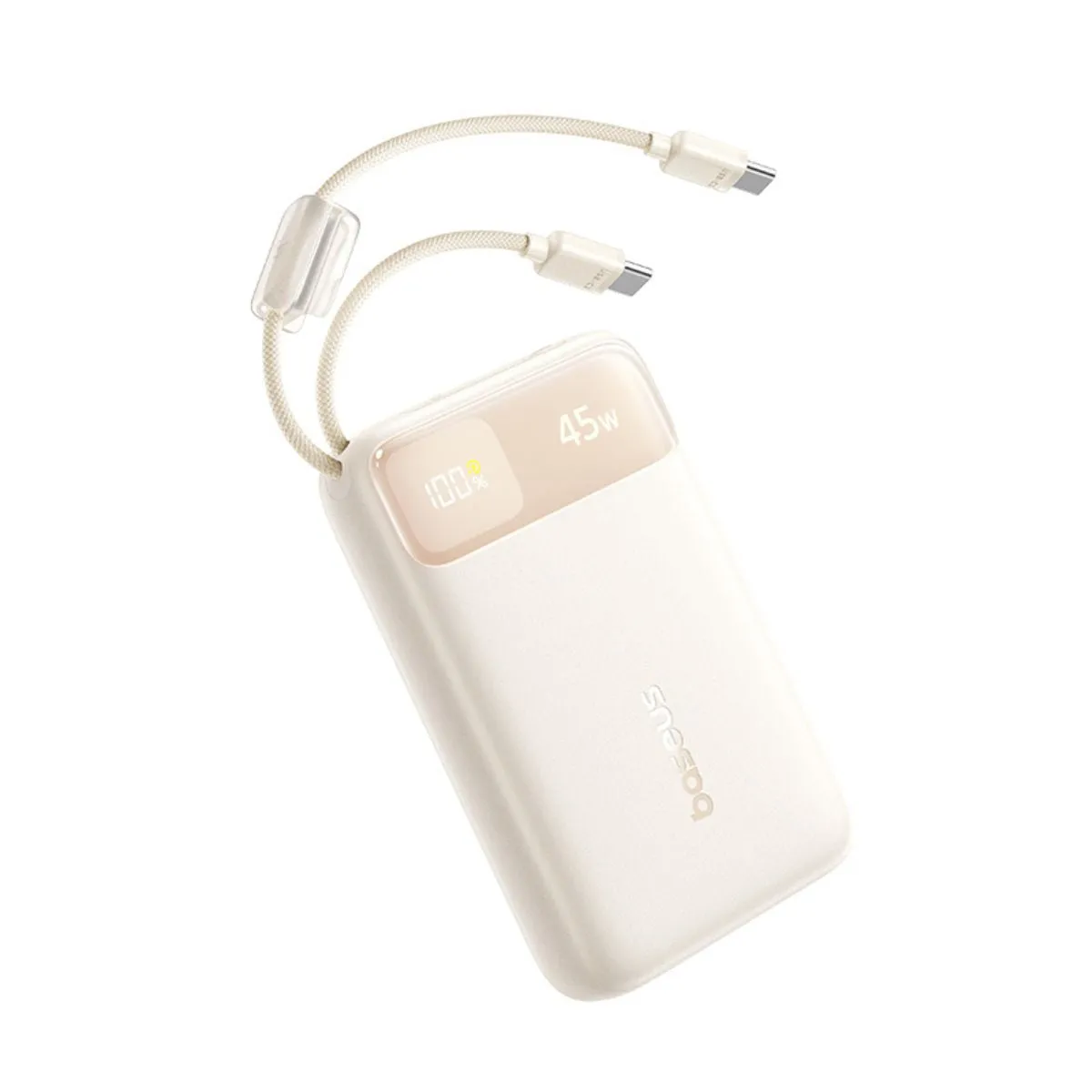 Baseus EnerFill FC11 batterie externe avec câbles 20 000 mAh 45 W noire