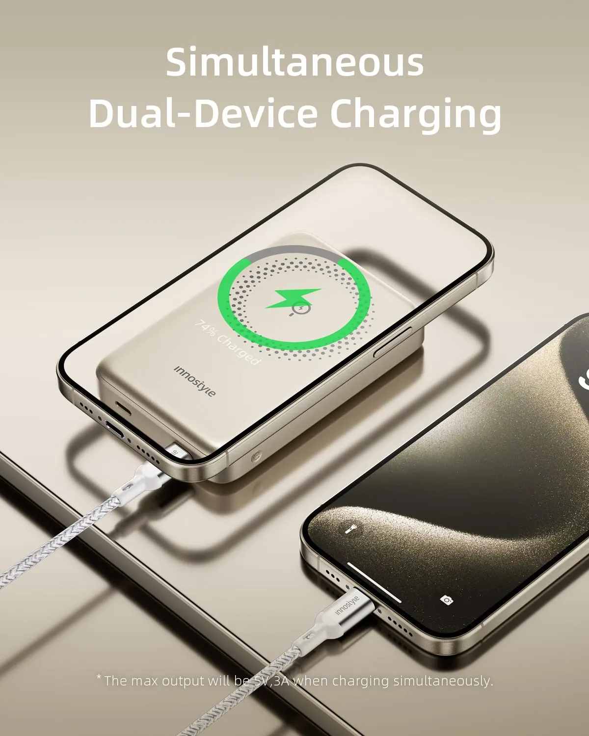 Innostyle PowerMag Slim batterie externe 10 000 mAh MagSafe