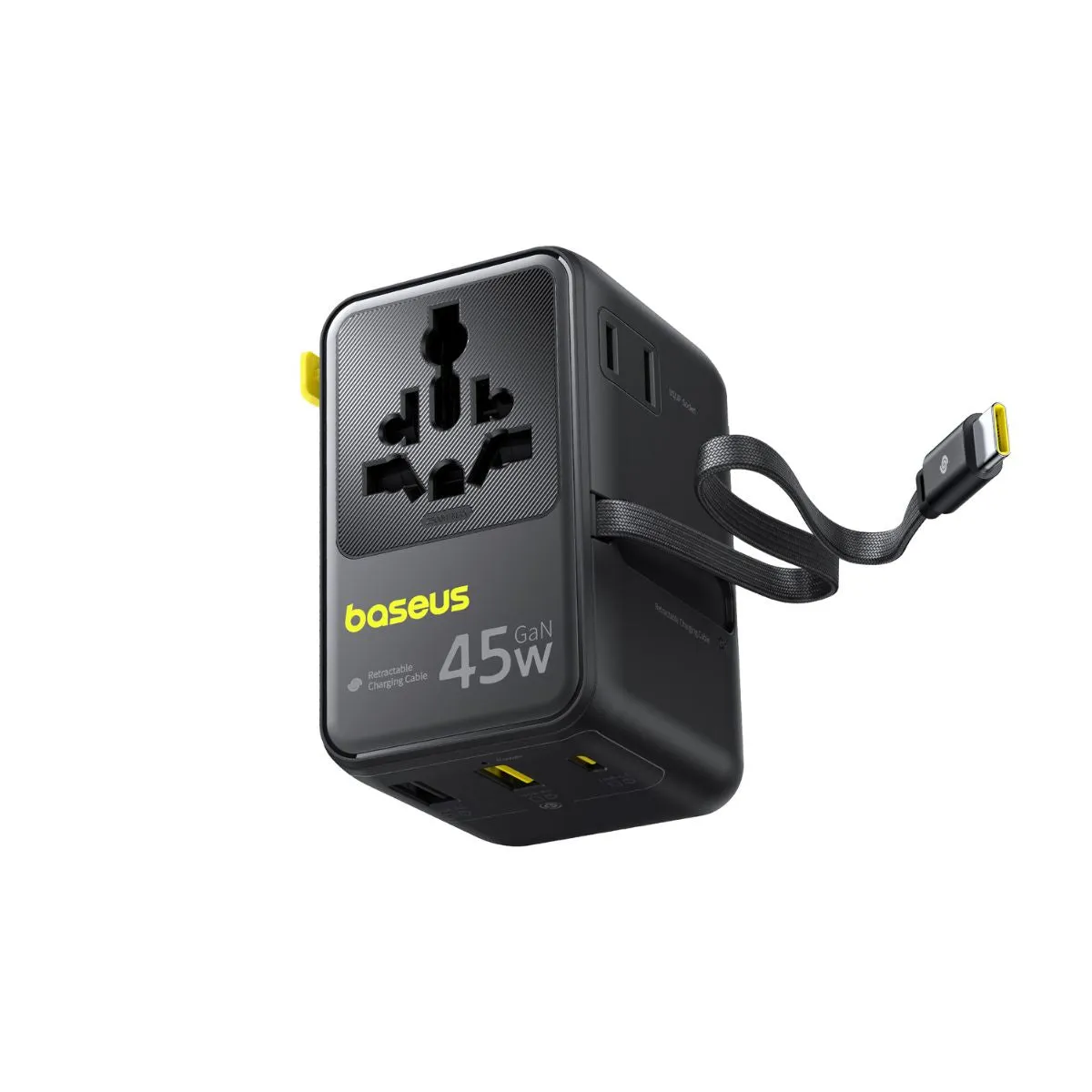 Baseus PicoGo AG11 adaptateur voyage 45W 6-en-1