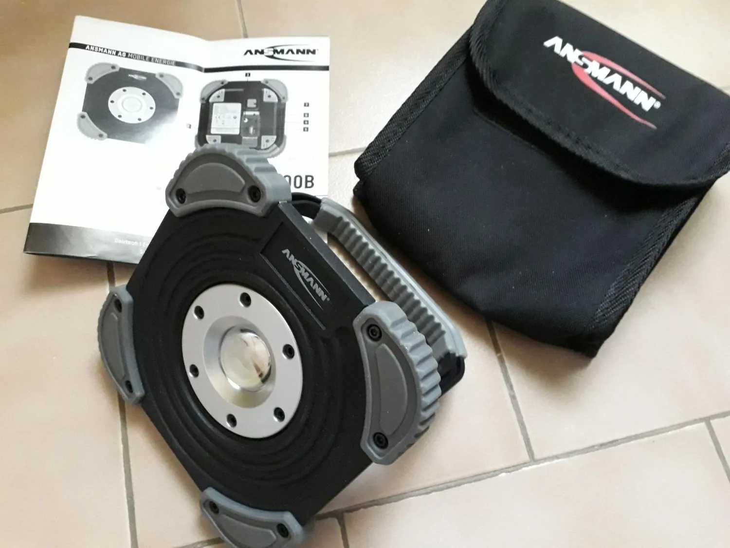 ANSMANN FL1400R projecteur de chantier rechargeable 1 pièce IP64