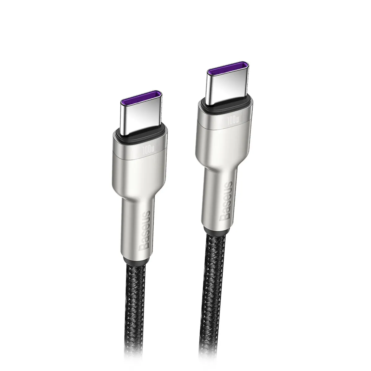 Baseus Cafule câble USB-C 100 W 2 m lot de 2 tressé