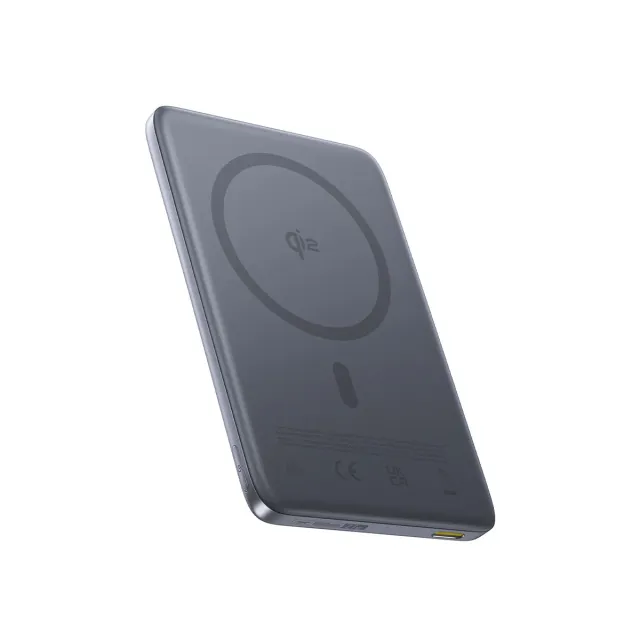 Baseus PicoGo batterie externe magnétique Qi2 10 000 mAh 27 W grise