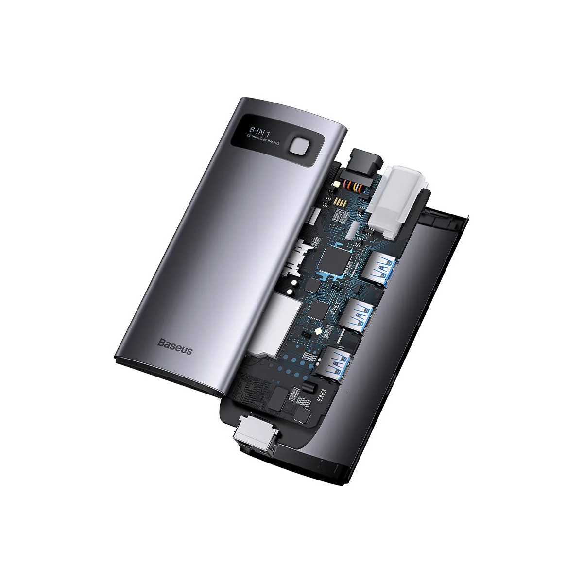 Baseus Joystar 8 in 1 hub USB-C 8 ports