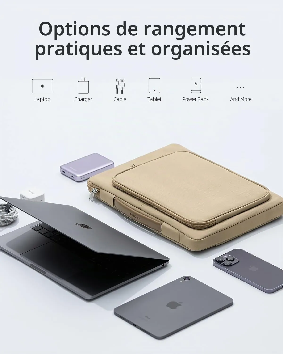 Innostyle OmniProtect sacoche ordinateur 16 pouces étanche