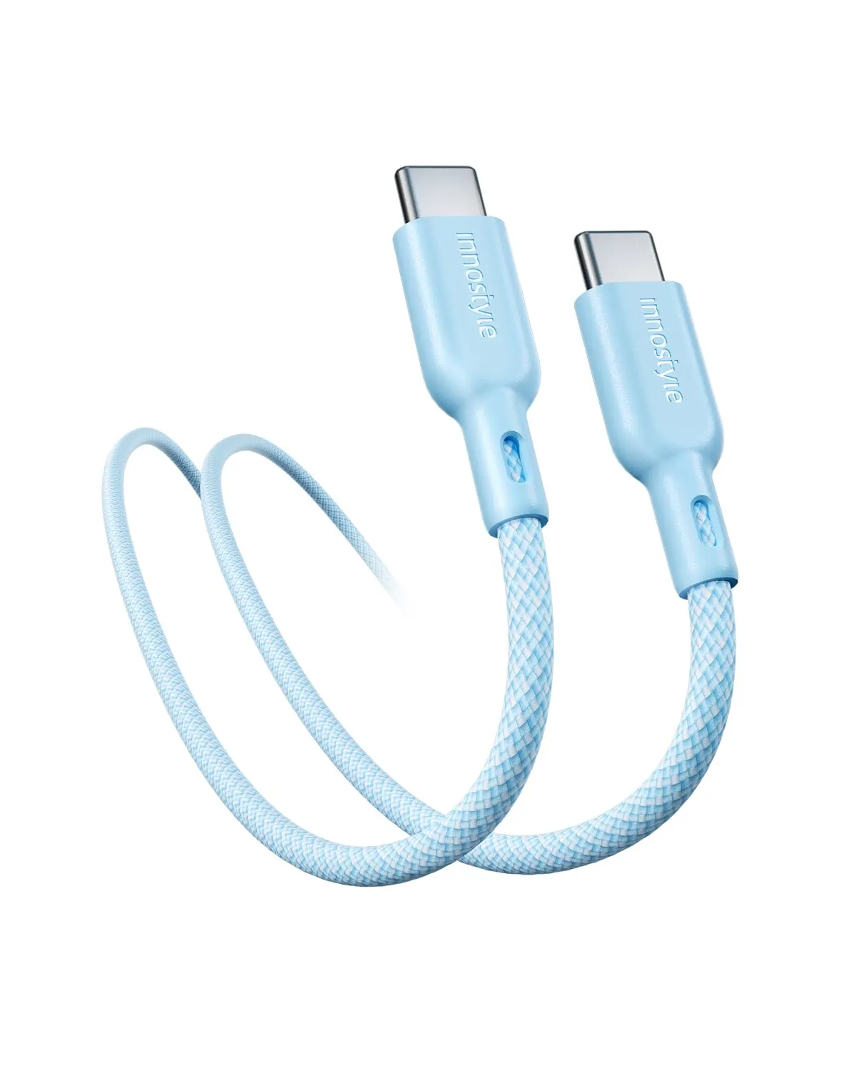Innostyle PowerNova câble USB-C vers USB-C 60 W jaune tressé