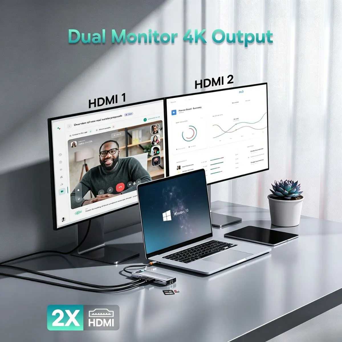 Baseus Metal Gleam Series 9-in-1 hub USB-C 85 W