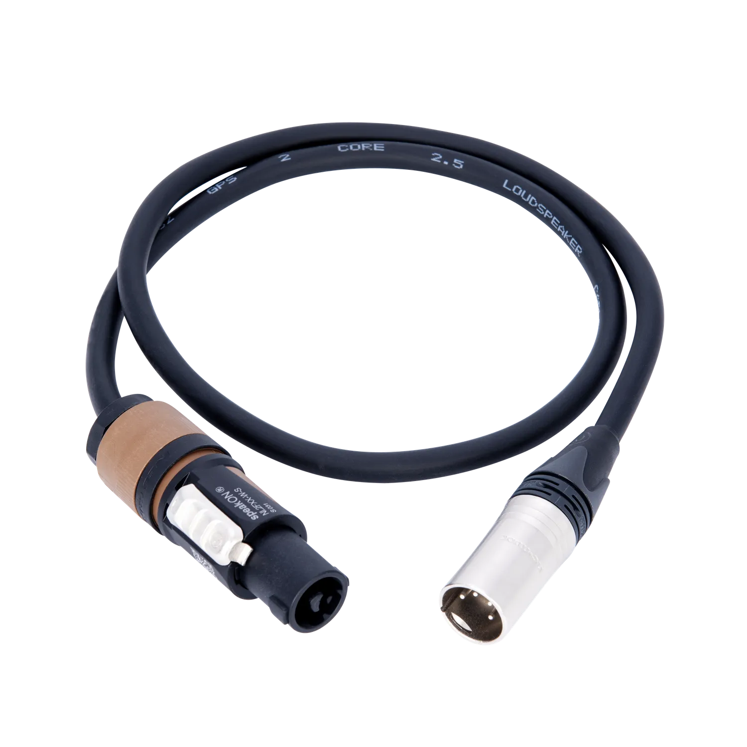 BSRF Audioroot eNL2F-XLR4M câble d’alimentation CC 80 cm 10 A