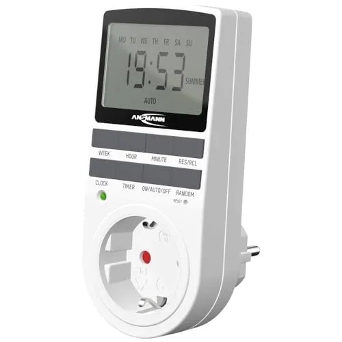 ANSMANN AES4 programmateur prise 1 pièce, 10 programmes