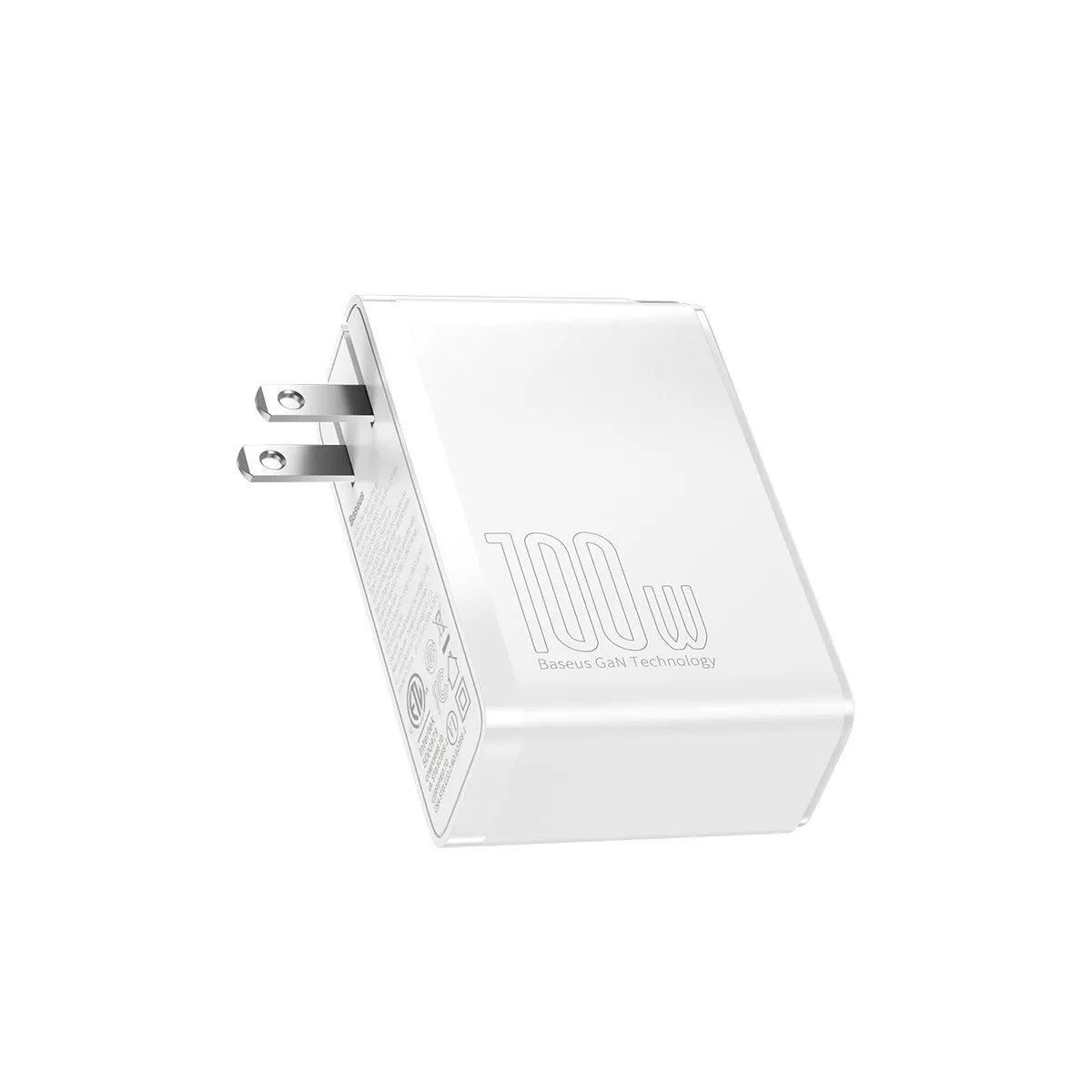 Baseus GaN2 chargeur rapide 4 ports 100 W noir