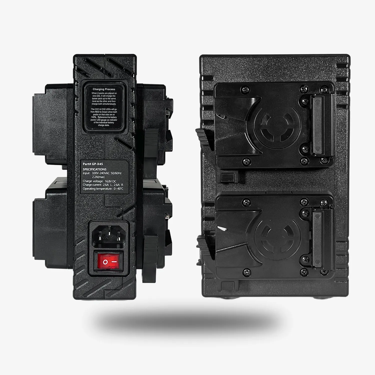 Core SWX X4 chargeur quatre batteries monture G