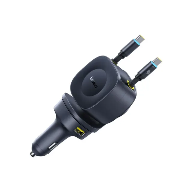 Baseus PrimeTrip VR2 Max chargeur voiture 163 W câble rétractable