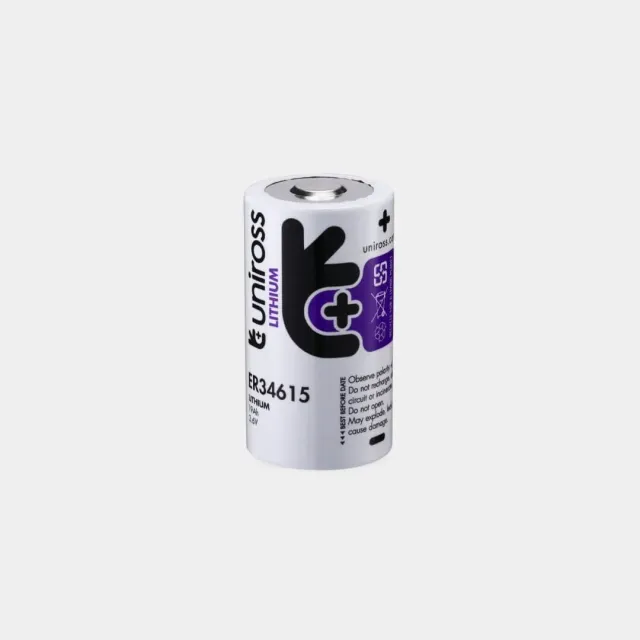 Uniross UER34615 pile lithium chlorure de thionyle 19 000 mAh format D