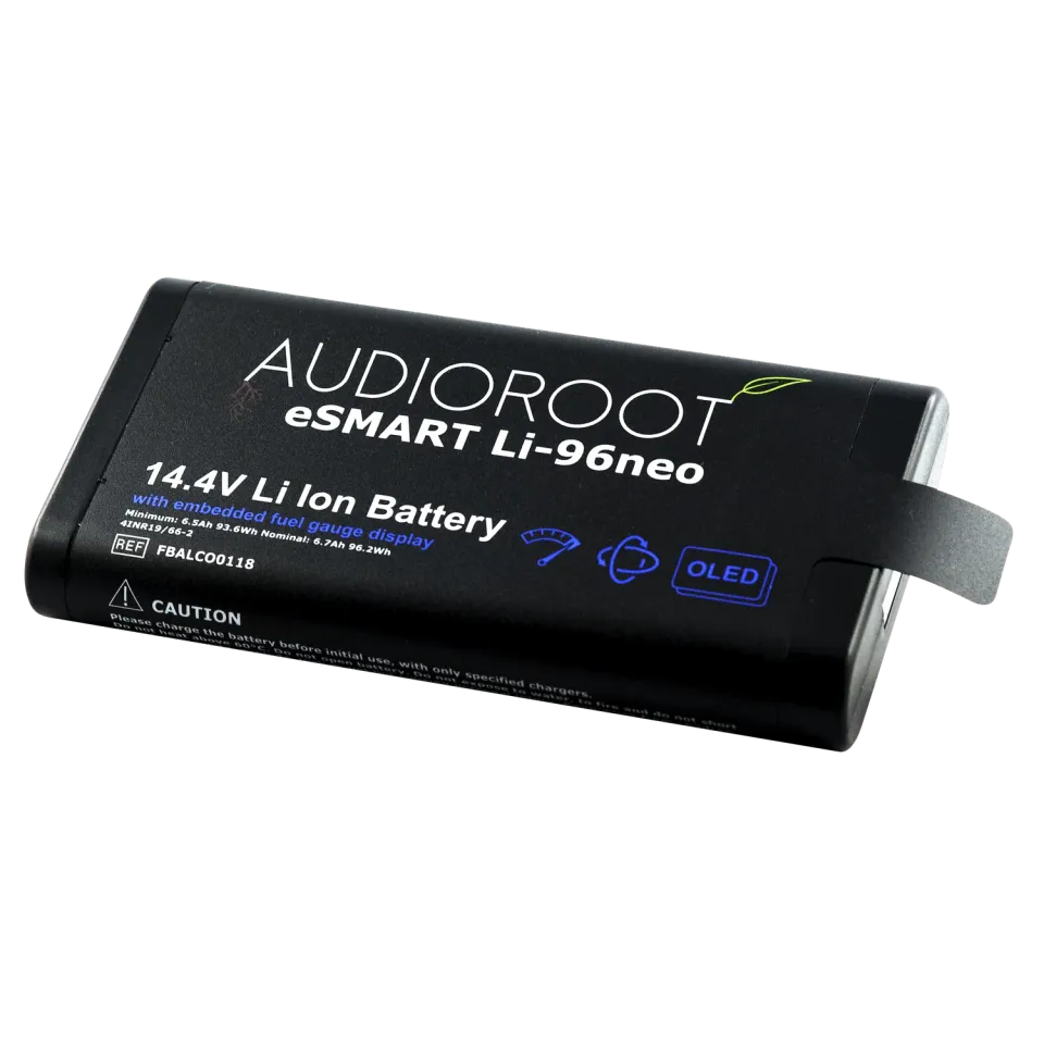 BSRF Audioroot eSMART Li-96neo batterie 96 Wh avec écran OLED