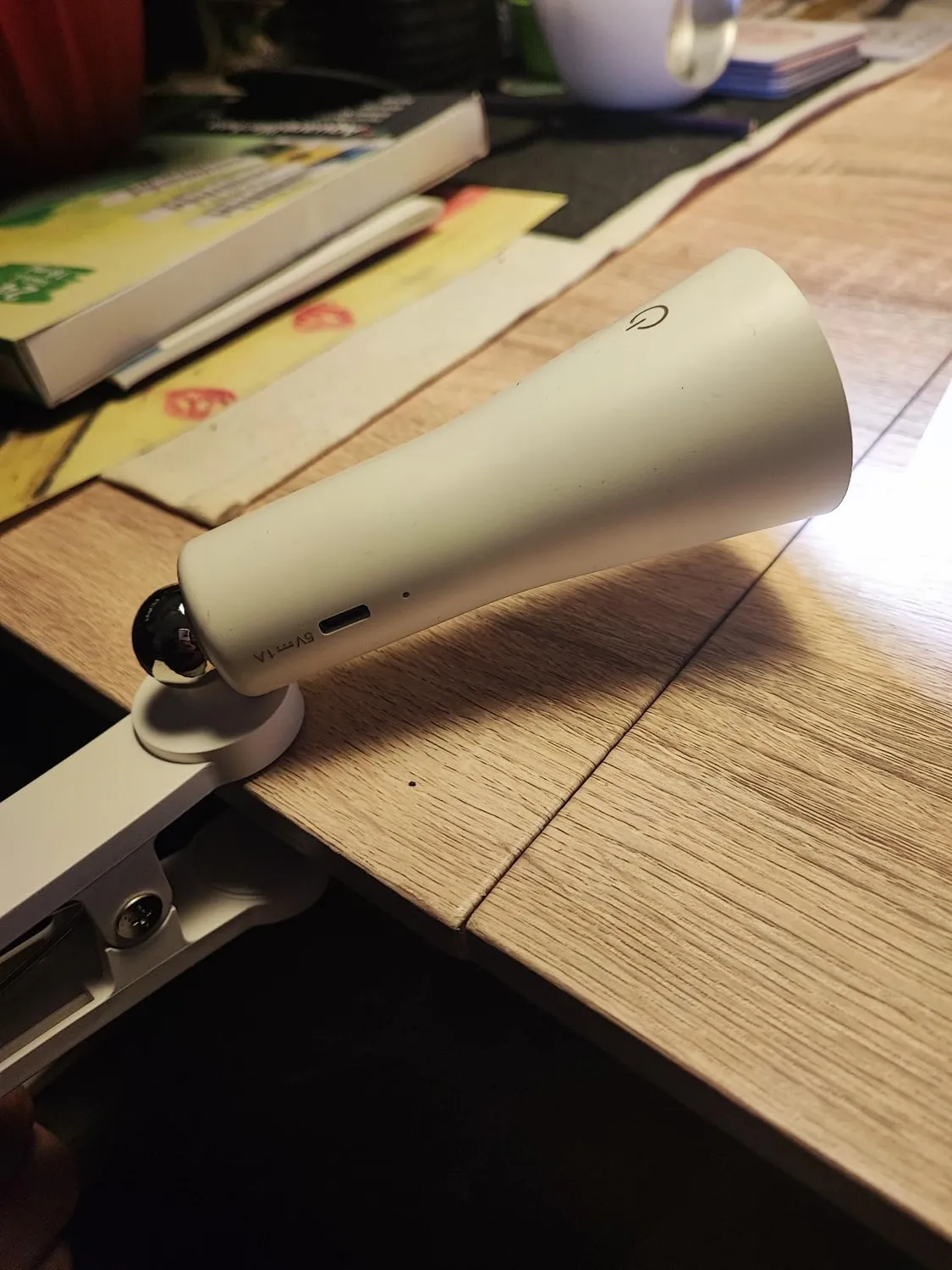 ANSMANN 3 en 1 lampe de bureau LED rechargeable USB-C