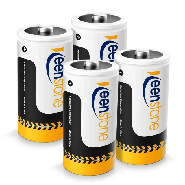 Keenstone piles D/LR20 rechargeables 4 pièces 10000 mAh Ni-MH