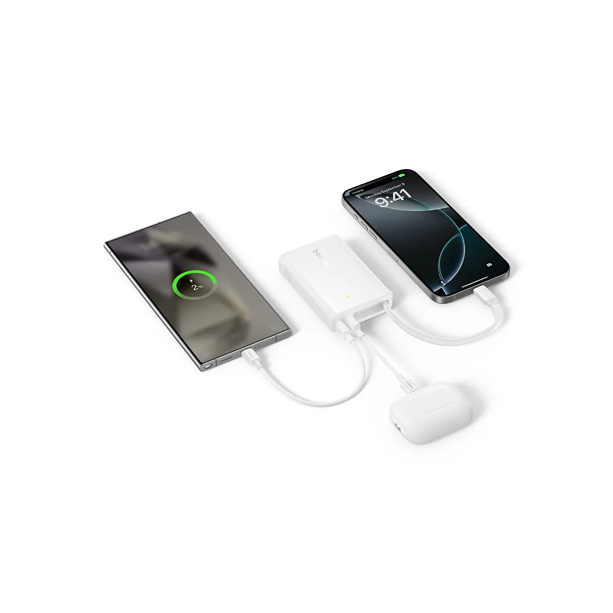 Baseus PicoGo Batterie Externe 10000mAh 45W Câble Intégré