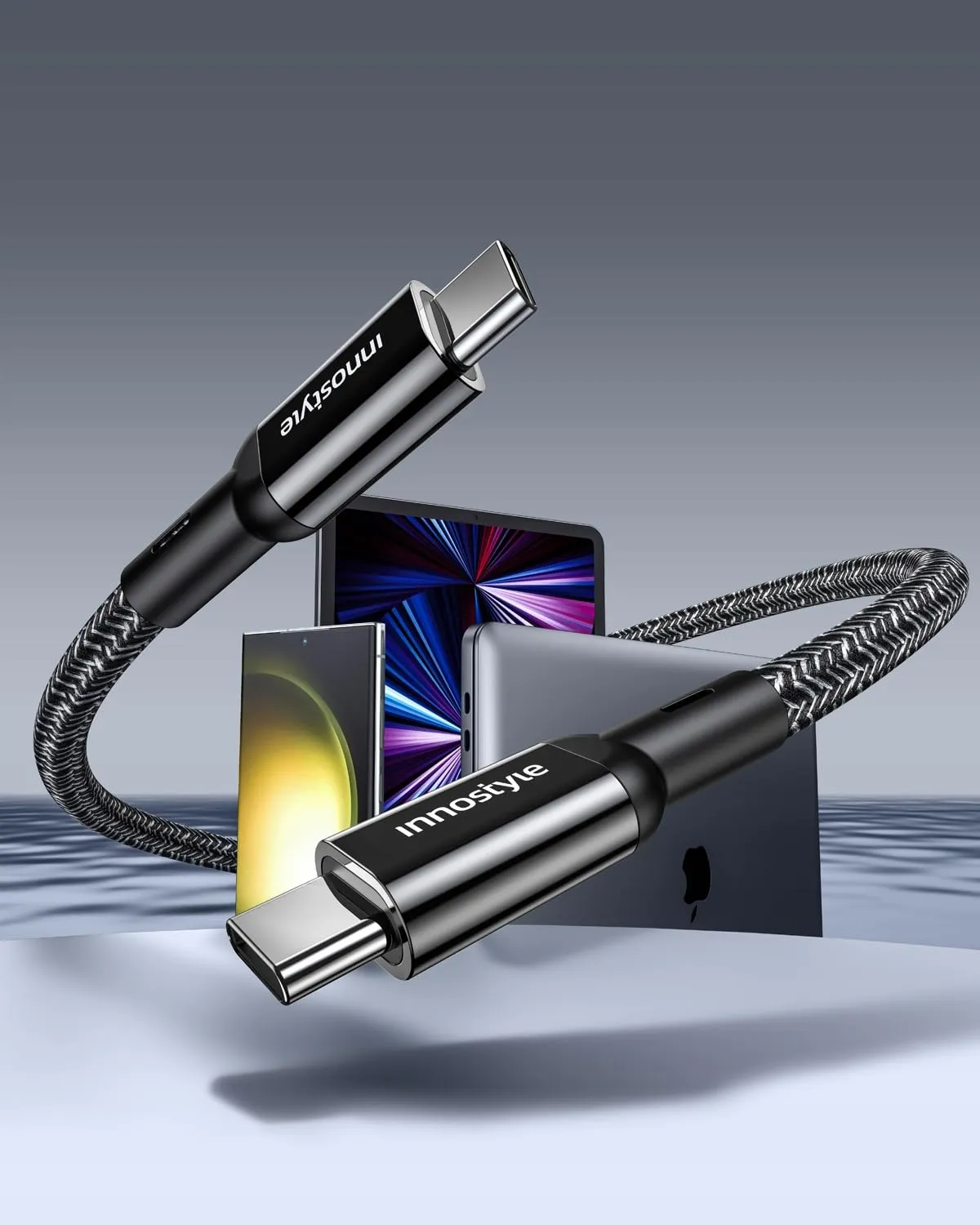 Innostyle PowerFlex Ultra câble USB-C 2 m 100 W Kevlar