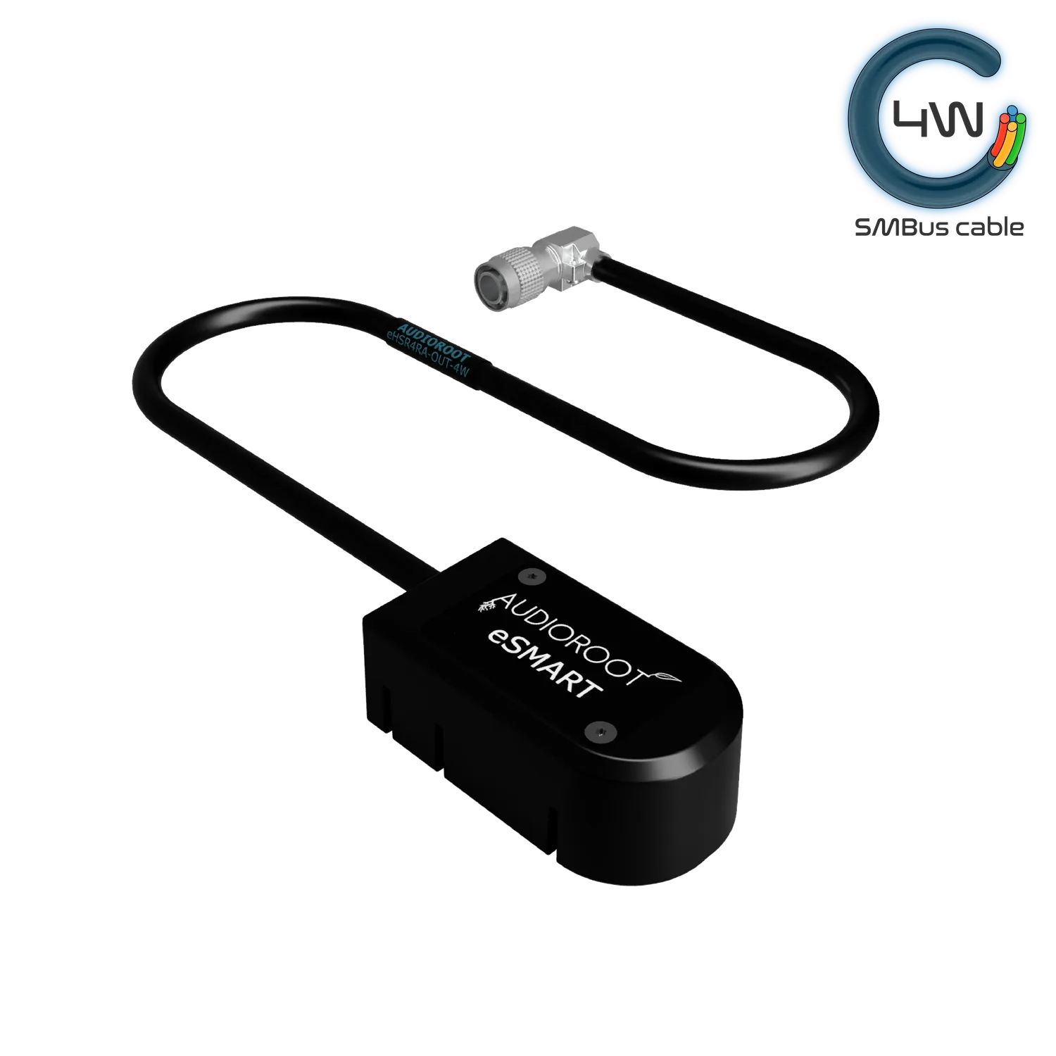 BSRF Audioroot câble sortie batterie HRS4 télémétrie 60 cm coudé