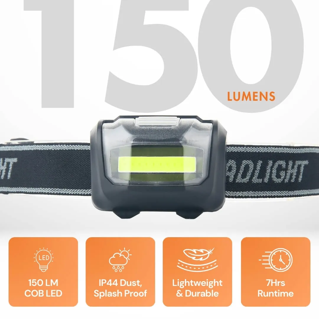 Uniross UltraLite lampe frontale LED 150 lumens