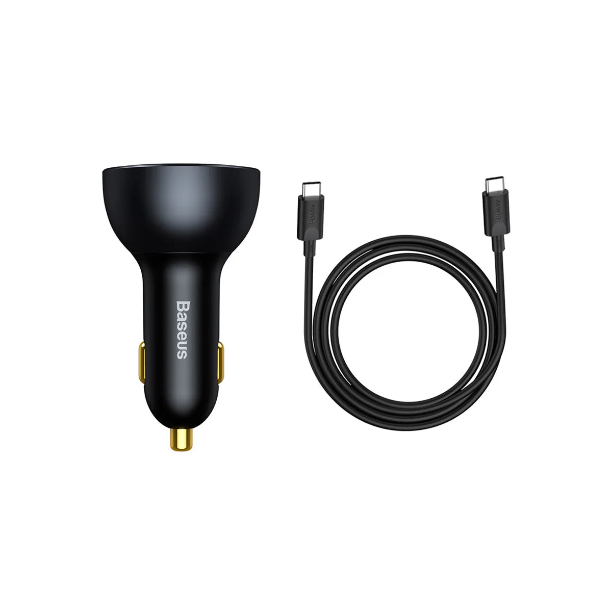 Baseus Chargeur Voiture USB-C 160W 3 Ports 100W PC