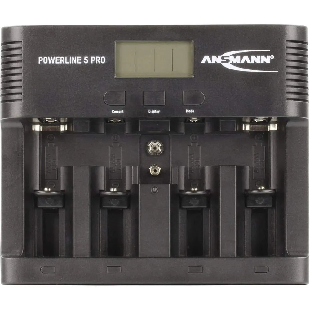 ANSMANN Powerline 5 Pro chargeur de piles NiMH NiCd