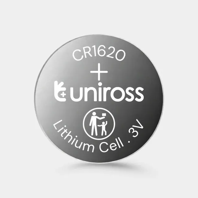 Uniross CR1620 pile bouton lithium 3V vrac industriel