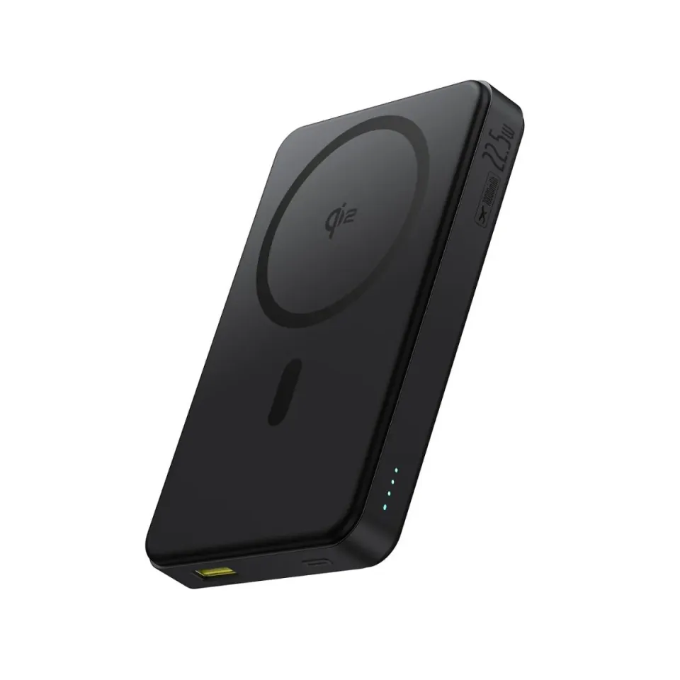 Baseus Qi2 Magsafe batterie externe 10 000 mAh 22,5 W noire