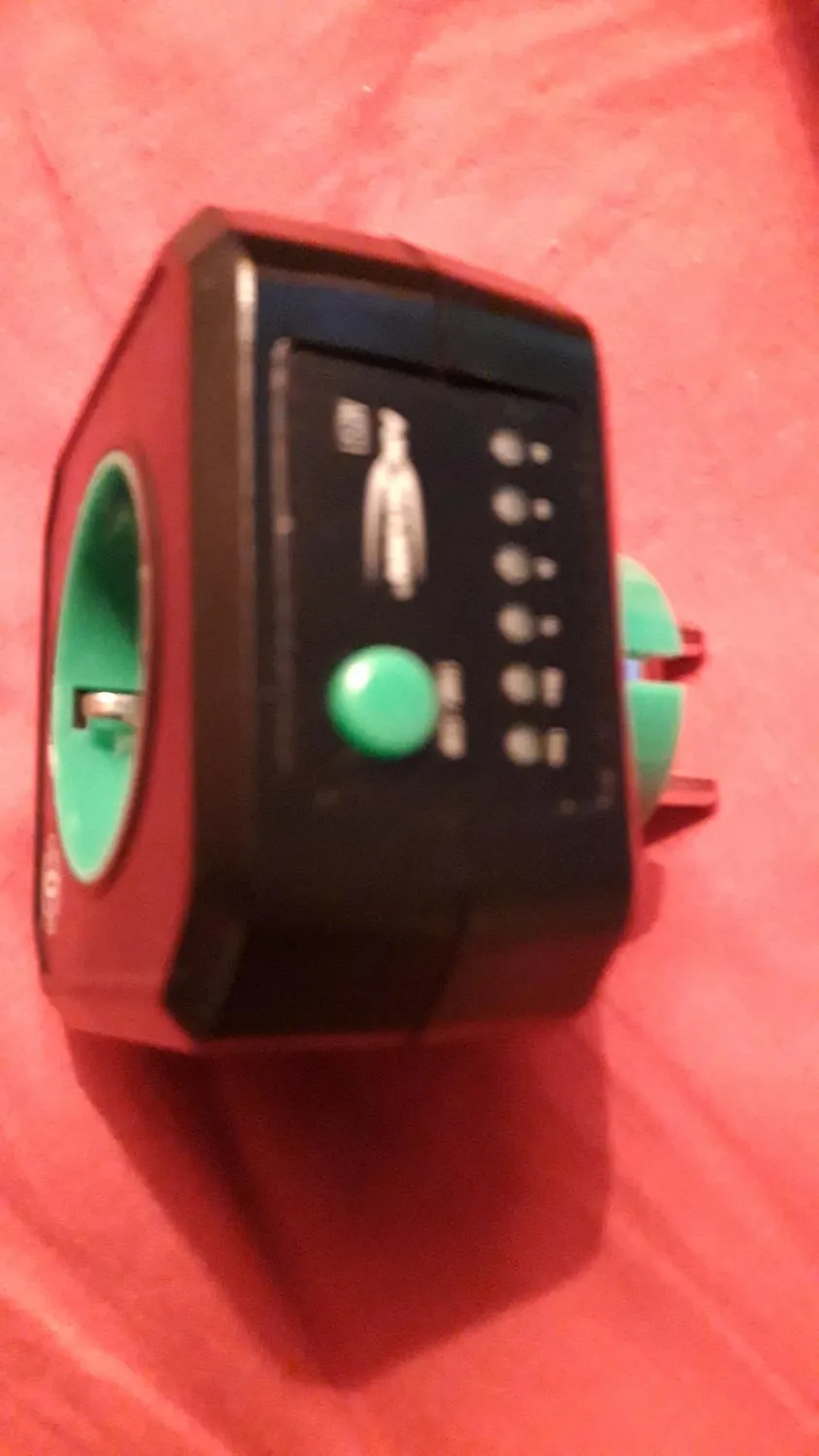 ANSMANN AES1 prise programmable compte à rebours noire