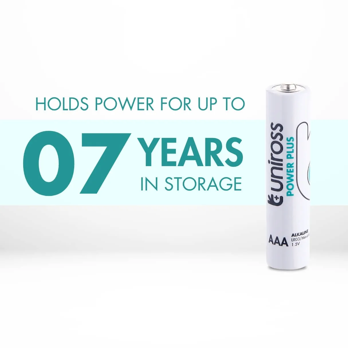 Uniross Power Plus Pile AAA LR03 boîte 40 anti-fuite