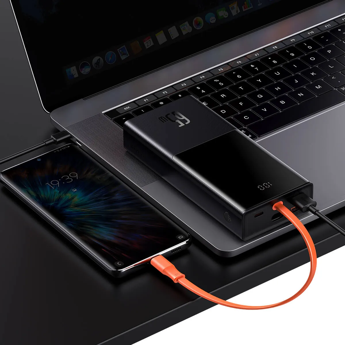Baseus Elf batterie externe 20000mAh 65W avec câble
