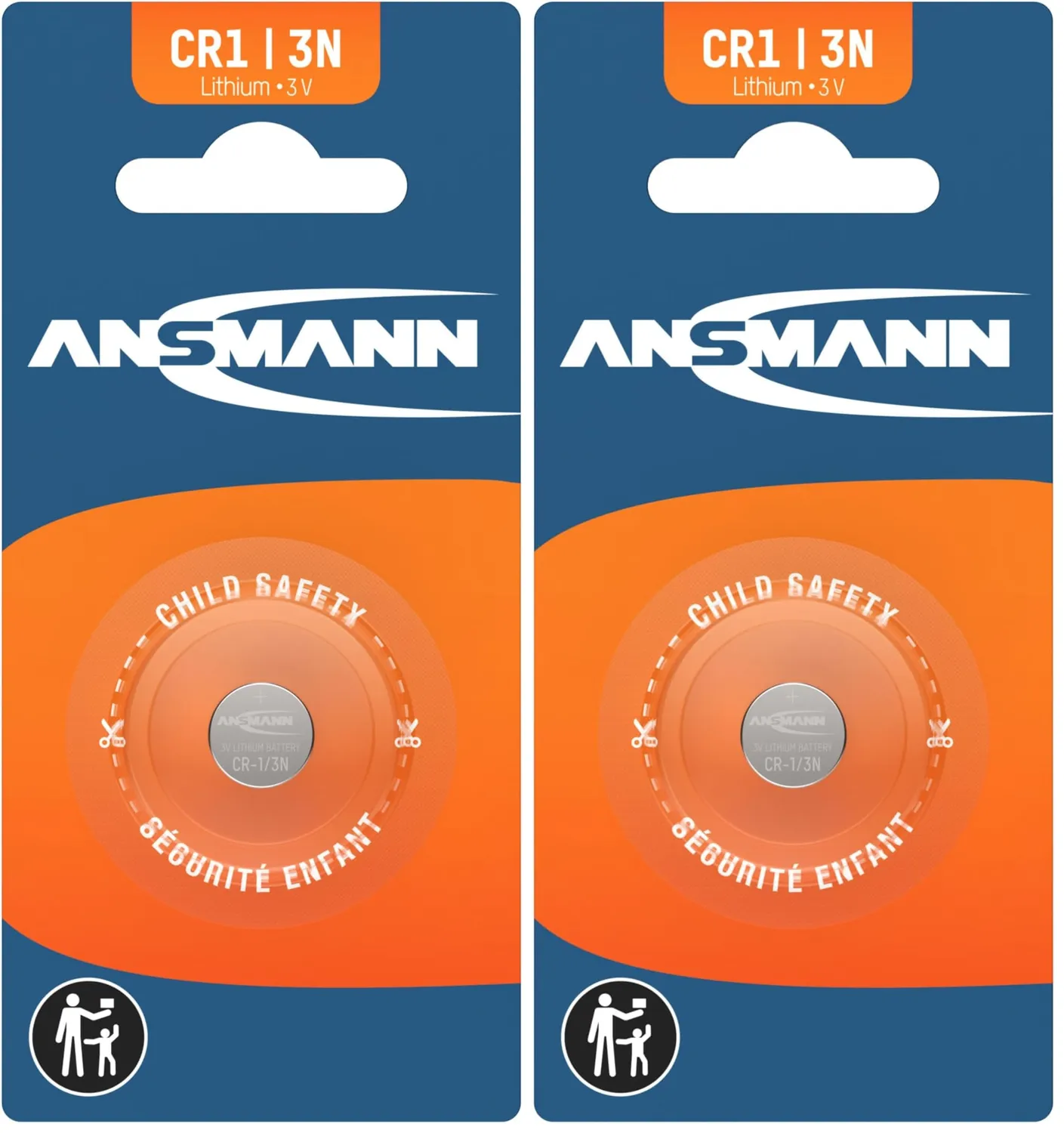 ANSMANN CR1/3N pile lithium 3 V 1 pièce
