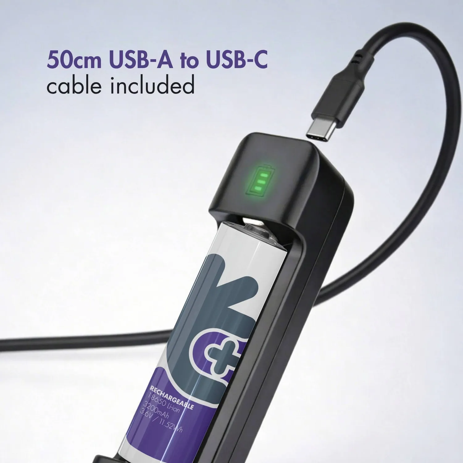 Uniross NeO1 UCX750 chargeur Li-ion USB-C 1 emplacement