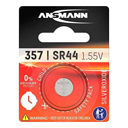 ANSMANN SR44 pile bouton 1 pièce 1,55 V oxyde d’argent