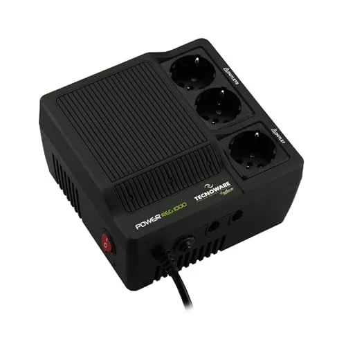 Tecnoware PowerReg 1000VA stabilisateur tension 3 prises