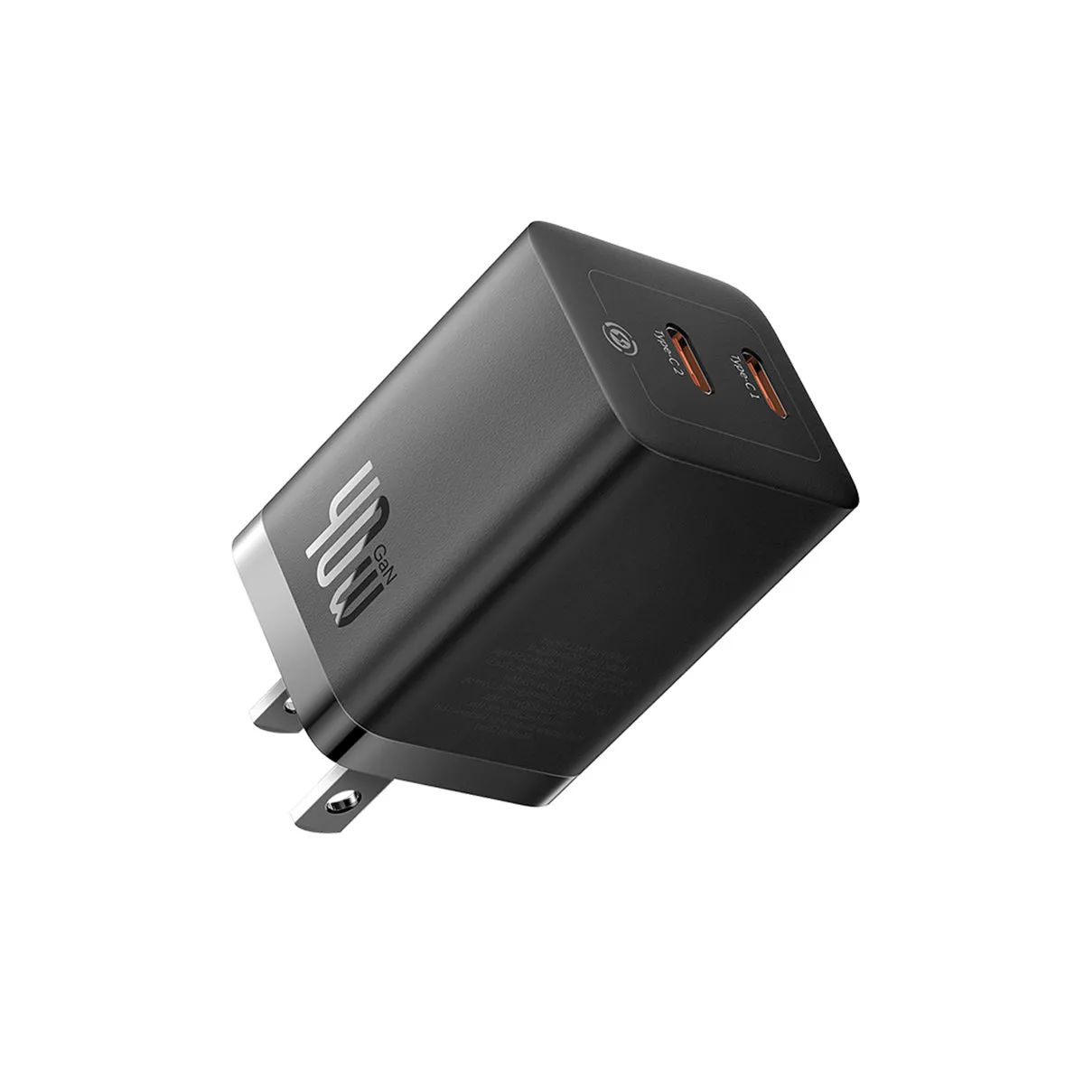 Baseus GaN5 Pro Dual USB-C Fast Charger 40W chargeur mural double USB-C