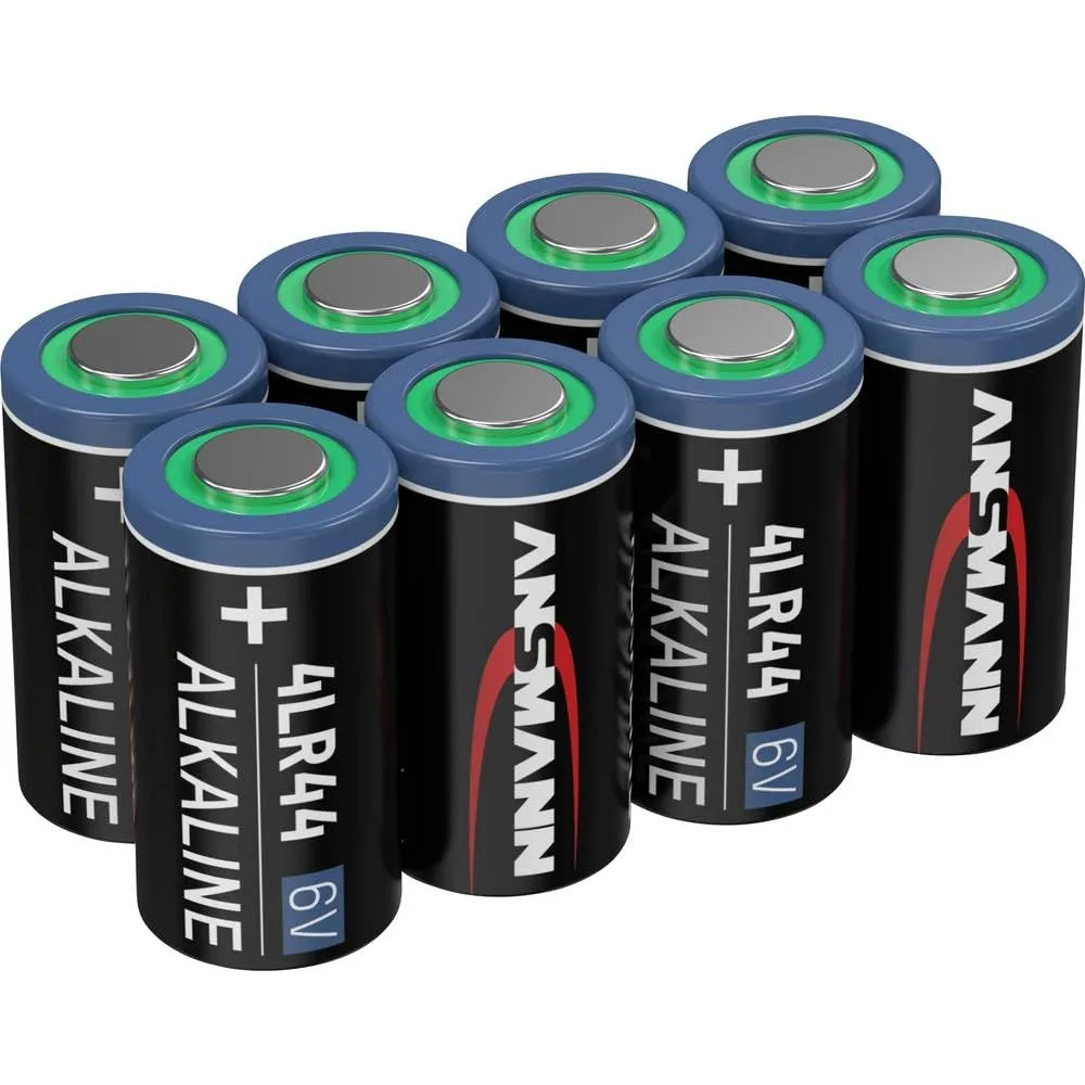ANSMANN piles alcalines LR1 1,5 V lot de 8 longue conservation