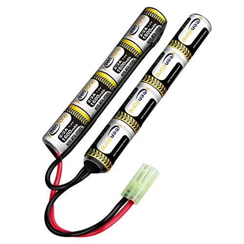 Keenstone batterie airsoft NiMH 9,6V 1600 mAh nunchuk