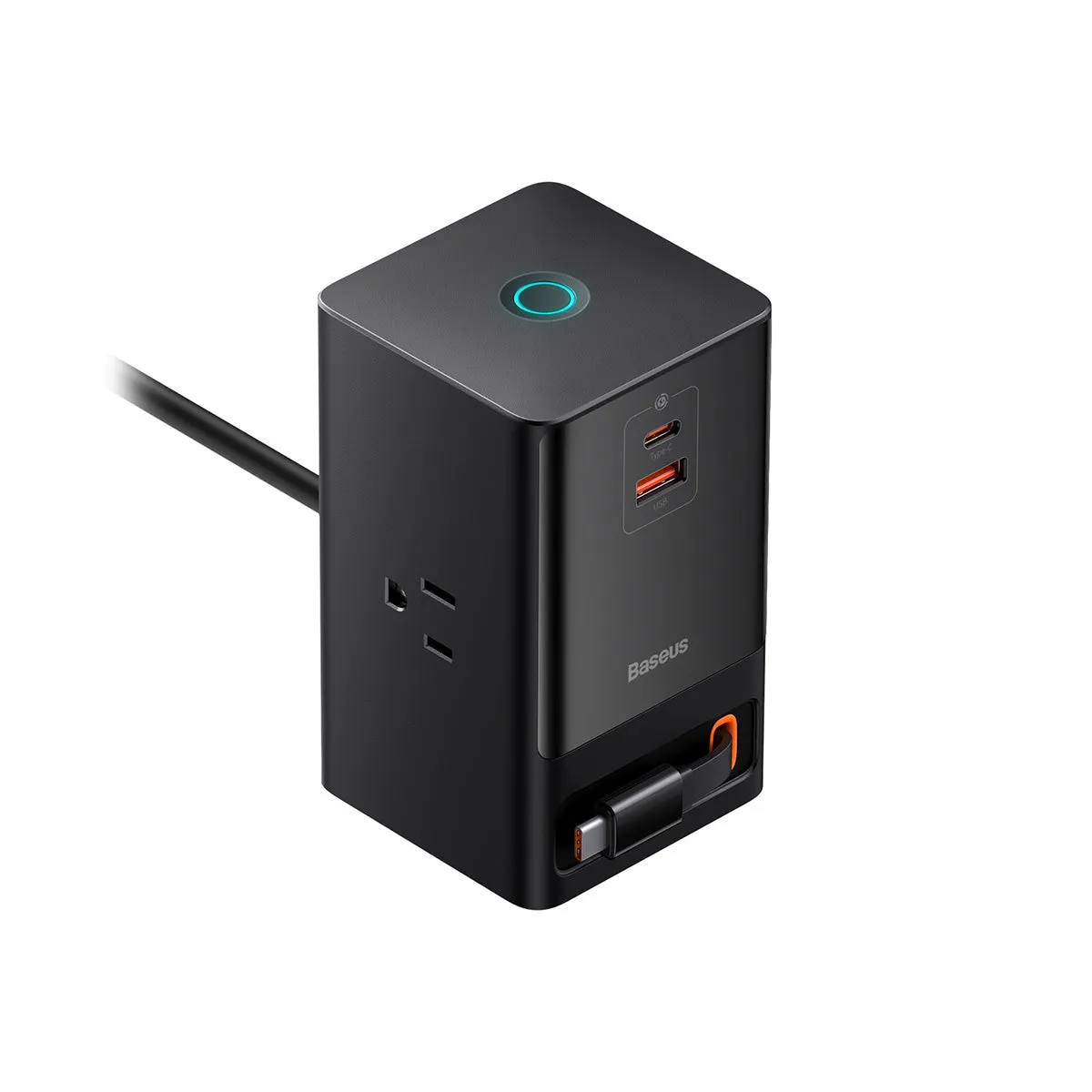 Baseus PowerCombo 6-en-1 station de charge 65 W noire