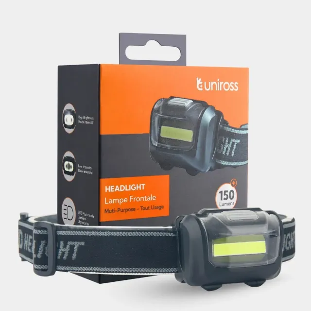 Uniross UltraLite lampe frontale LED 150 lumens