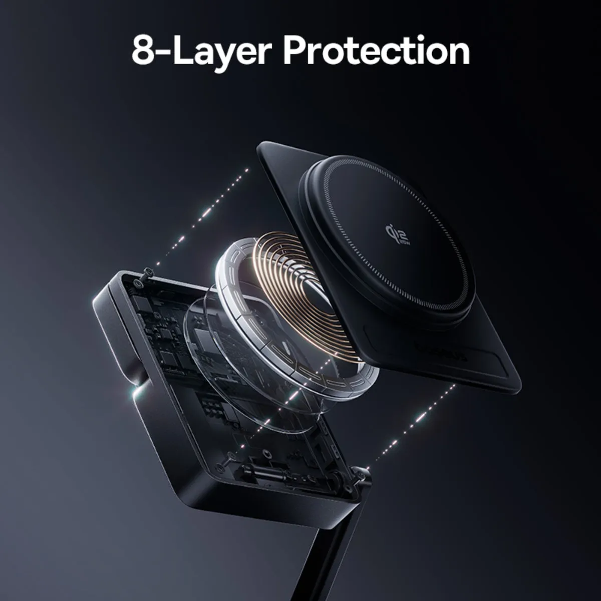 Baseus PicoGo AF21 3-en-1 chargeur sans fil Qi2.2 25 W