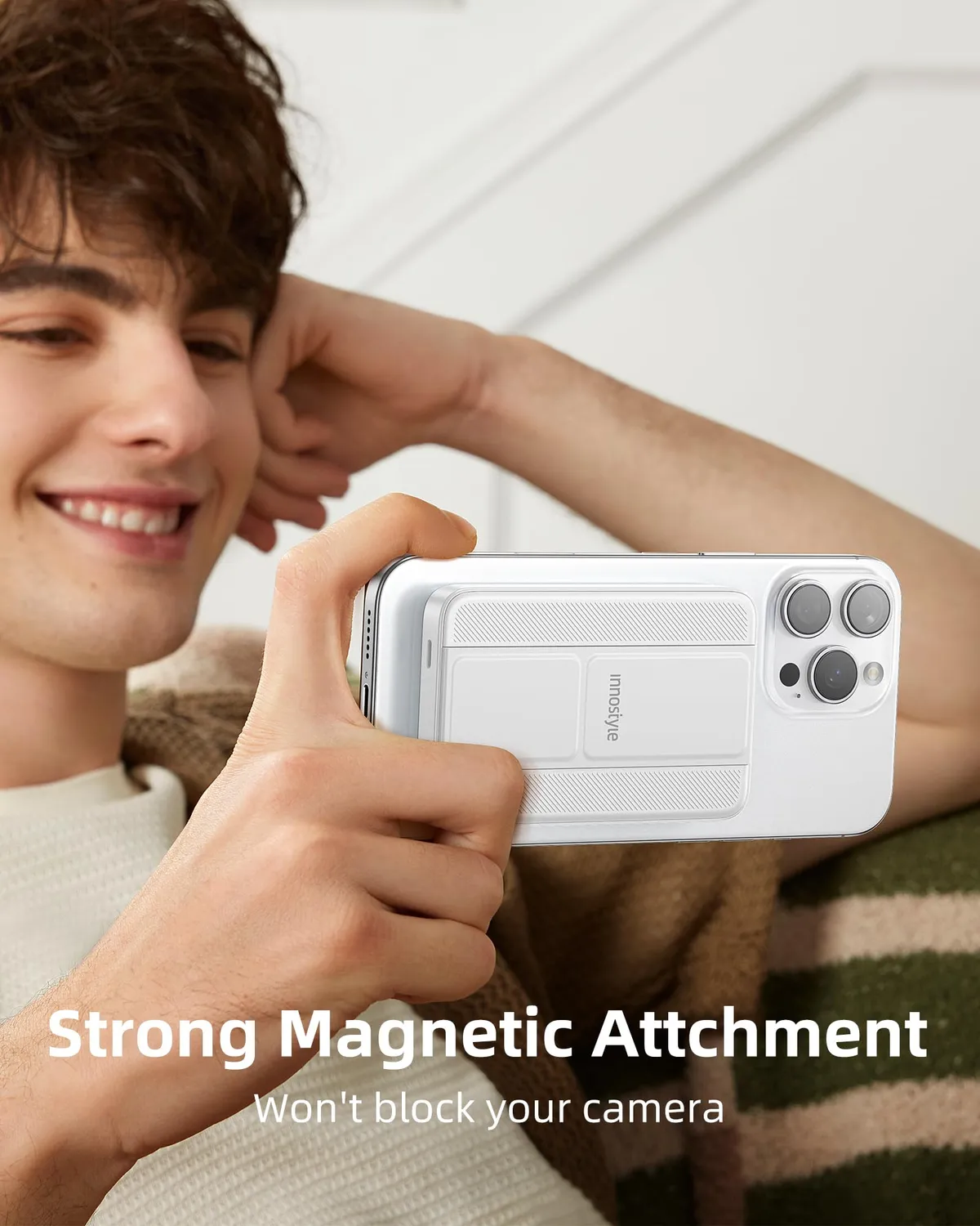 Innostyle PowerMag 2-en-1 batterie externe 10 000 mAh MagSafe