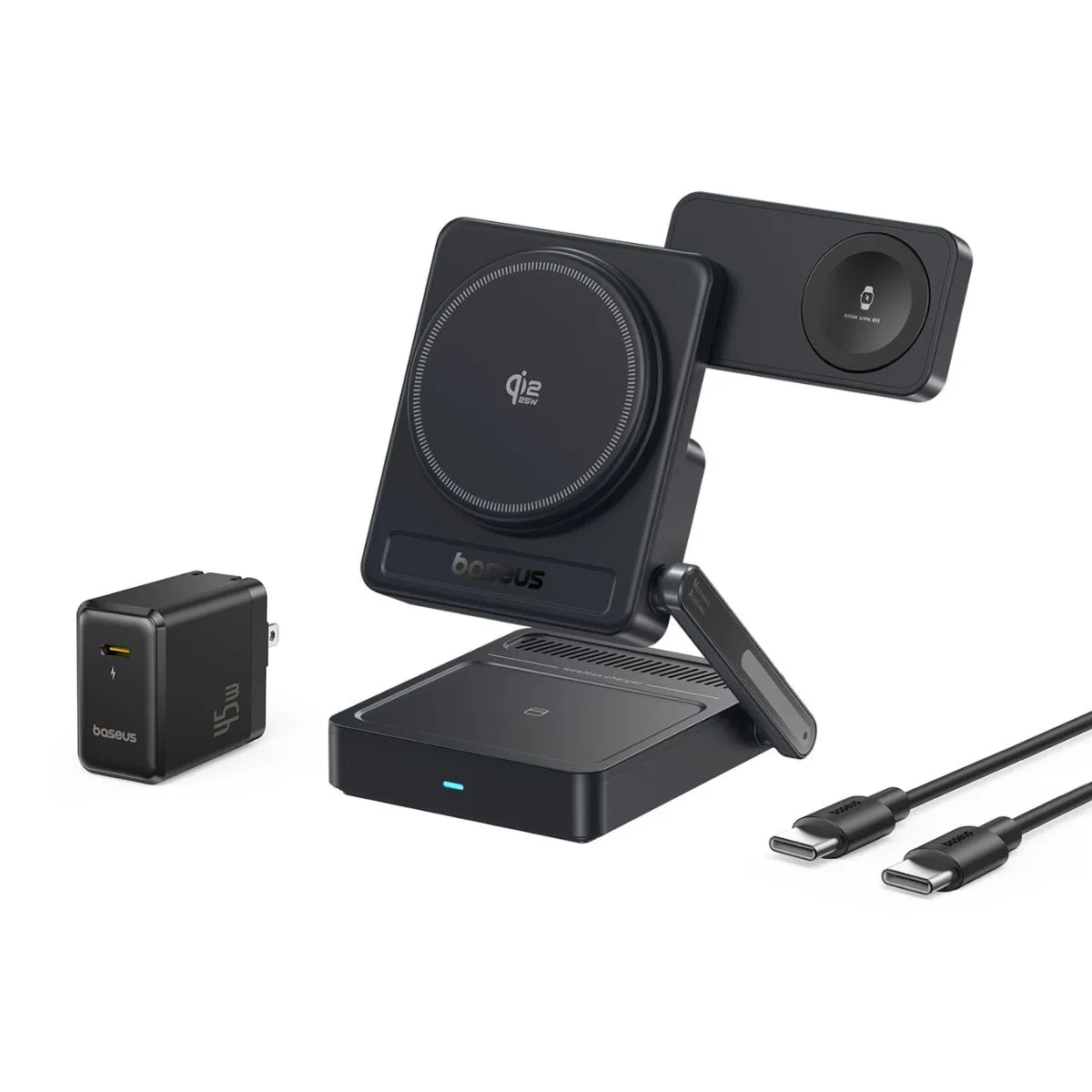 Baseus PicoGo AF21 3-en-1 chargeur sans fil Qi2.2 25 W