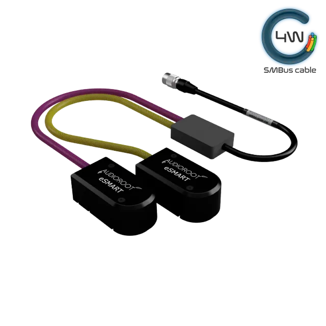BSRF Audioroot HSW Hotswap câble batterie XLR4F 60 cm passif