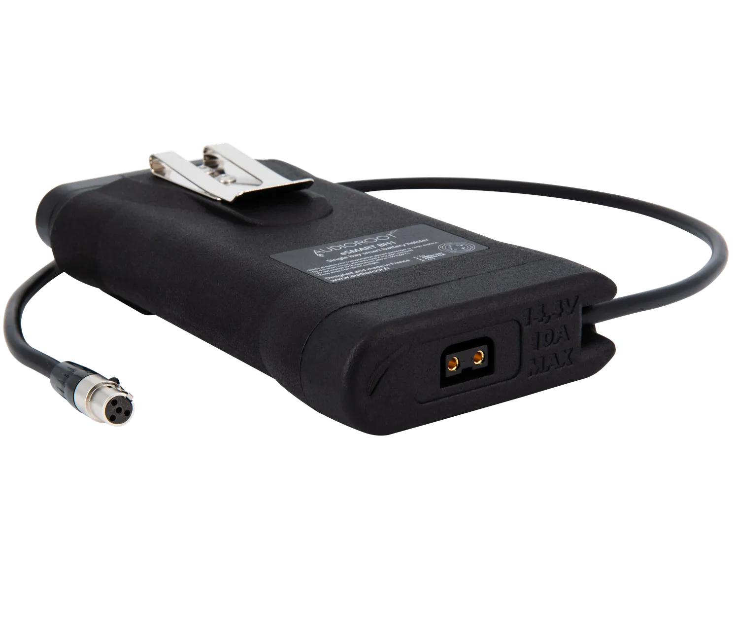 BSRF Audioroot BH1 support batterie eSMART sortie Hirose HRS4