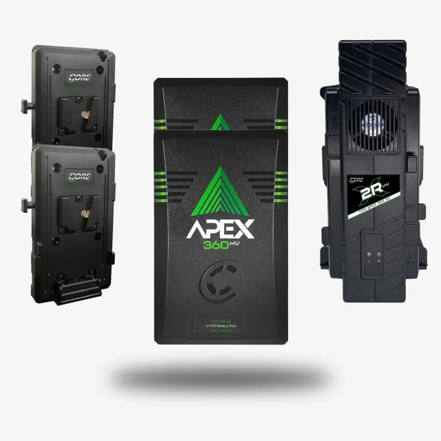 Core SWX Apex HV Kit batteries V-Mount 367 Wh haute tension