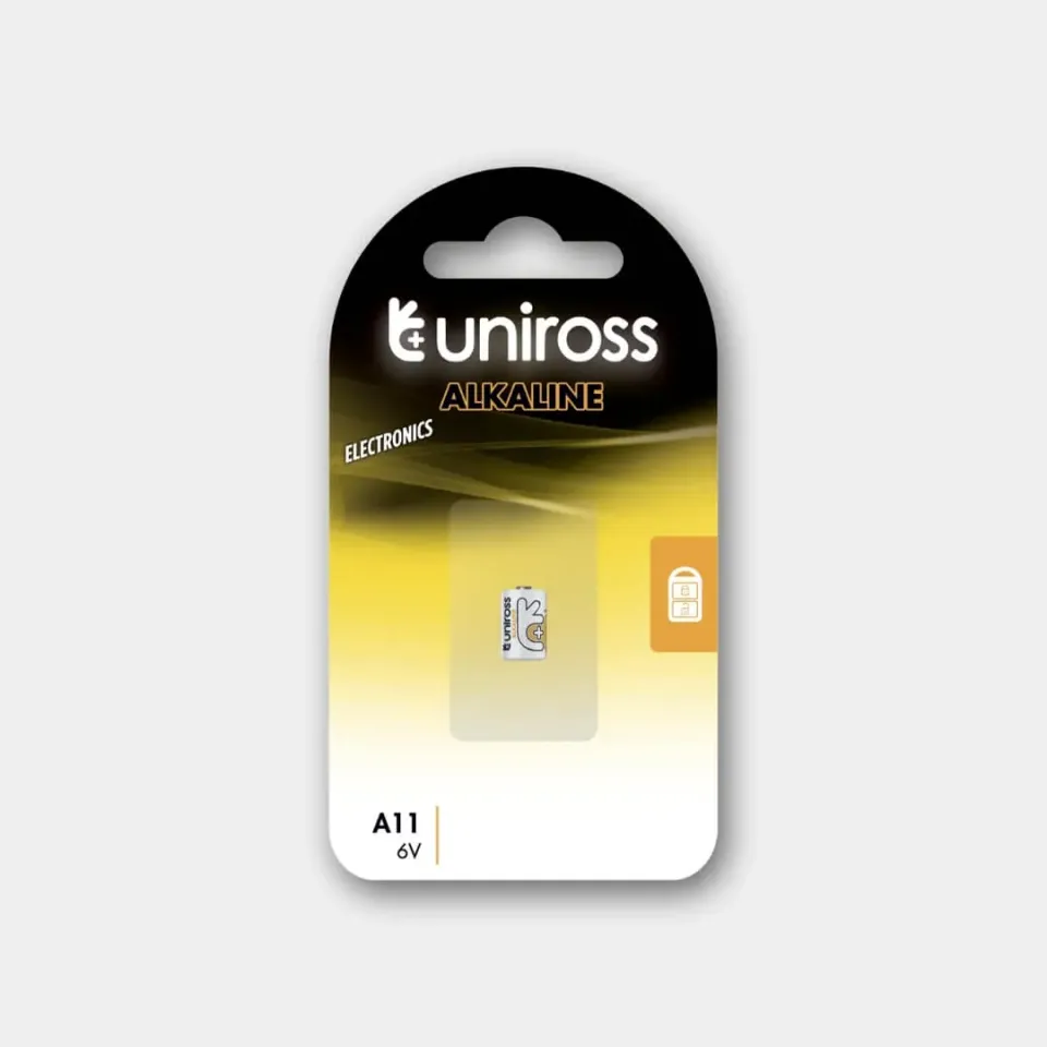 Uniross U1A11 pile micro-alcaline 12V blister de 1