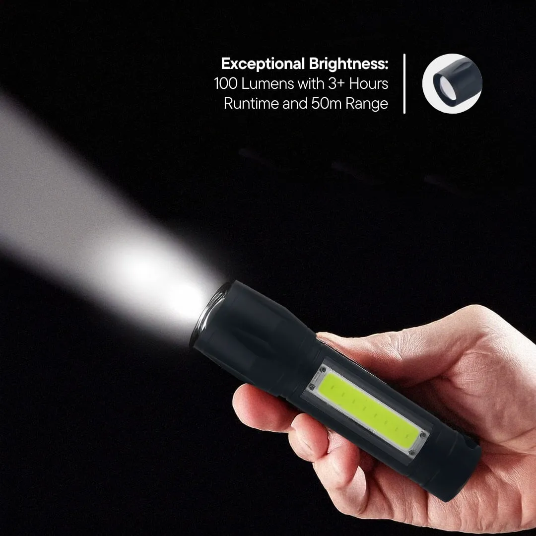 Uniross Rechargeable Pocket Light lampe torche 100 lm USB rechargeable