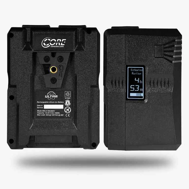 Core SWX Ultra 160 batterie V-mount 158Wh double tension