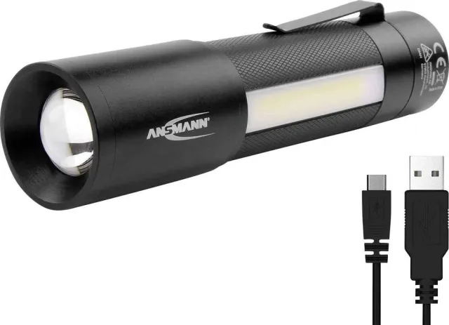 ANSMANN Multi 3 en 1 lampe torche rechargeable 280 lm
