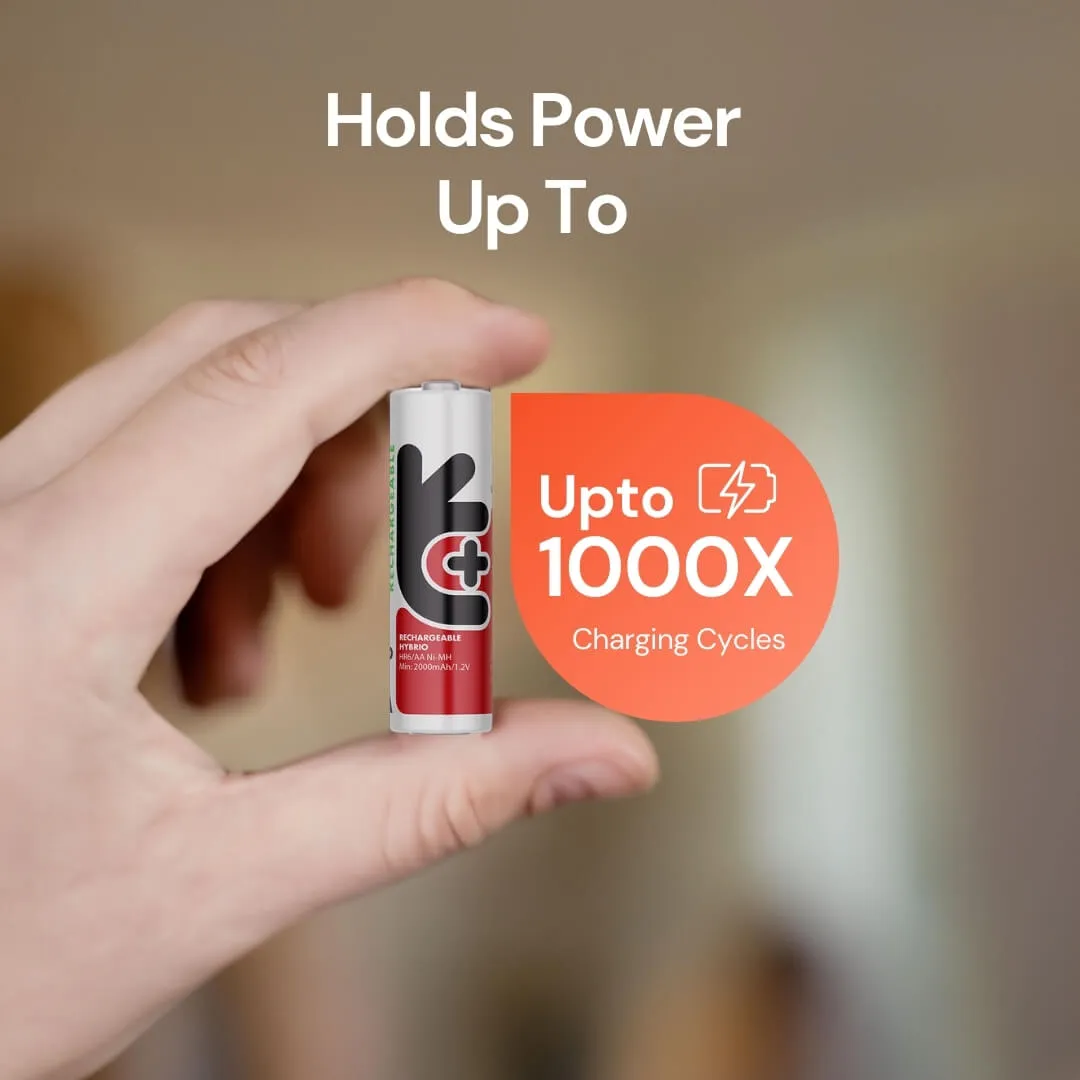 Uniross Ni-MH AA 2100 mAh pile rechargeable x2
